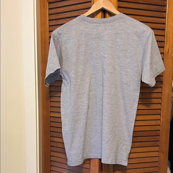 Obey Gray and Orange Short Sleeve Tee - Picture 5 of 9